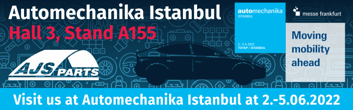 Visit us at Automechanika Istanbul at 2-5.06.2022